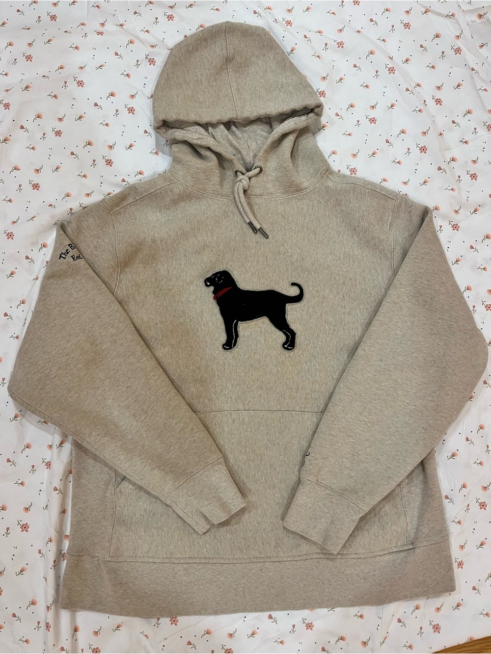 The Black Dog embroidered hoodie - Picture 2 of 7